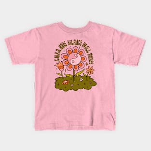 Libra Flower Kids T-Shirt